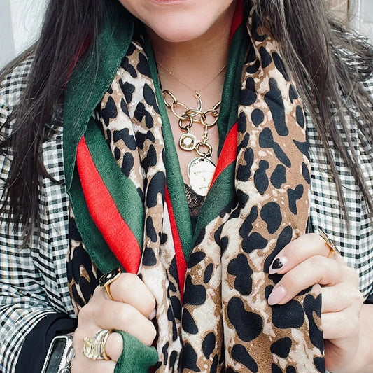 Leopard Scarf